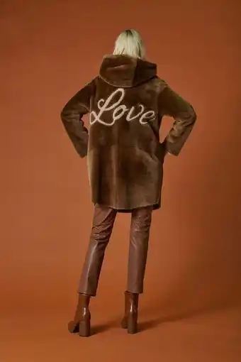 Manteau Ă capuche love