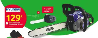 Mr Bricolage Tronçonneuse Thermique 41cm offre