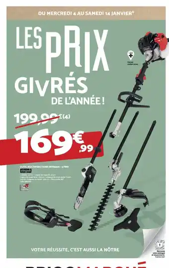 Bricomarché Outil Multifonctions MFH5200-4Pro offre