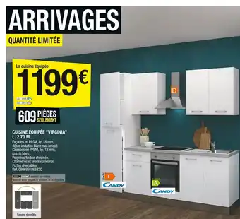 Brico Dépôt Cuisine équipée Virginia offre