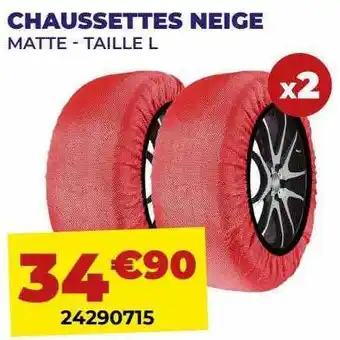 Carter-Cash Chaussettes neige offre