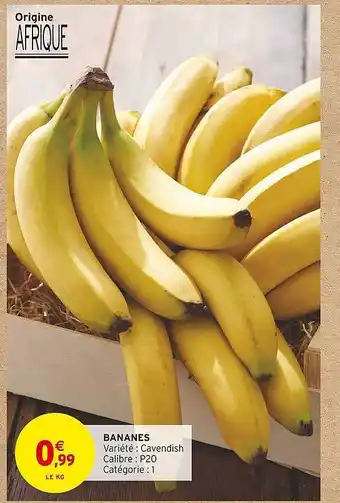 Intermarché Bananes offre