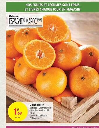 Intermarché Hyper Mandarine offre