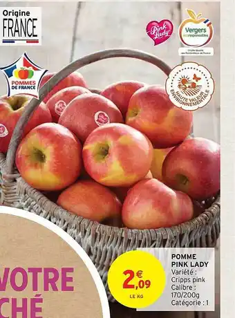 Intermarché Hyper Pomme pink lady offre