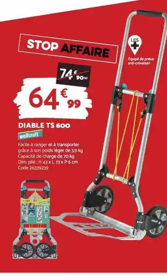 Diable ts 600 welfcraft