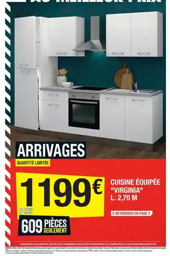 Brico Dépôt Cuisine équipée offre