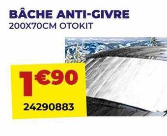 Carter-Cash Bâche anti-givre offre