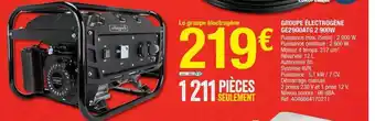Brico Dépôt Groupe électrogène ge2900atg 2 900w offre