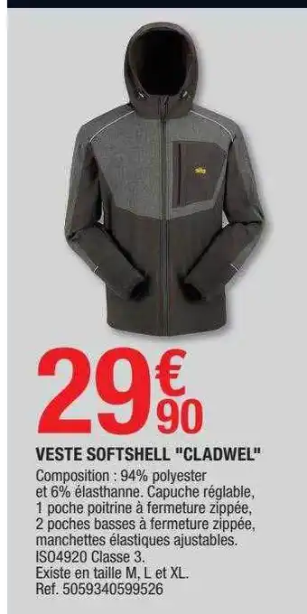 Veste softshell
