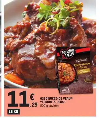 E.Leclerc Osso bucco de veau offre