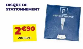 Carter-Cash Disque de stationnement offre