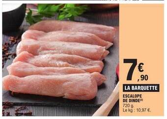 E.Leclerc Escalope de dinde offre