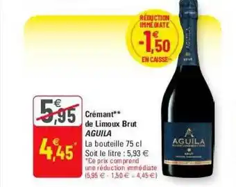 G20 Crémant de limoux brut aguila offre