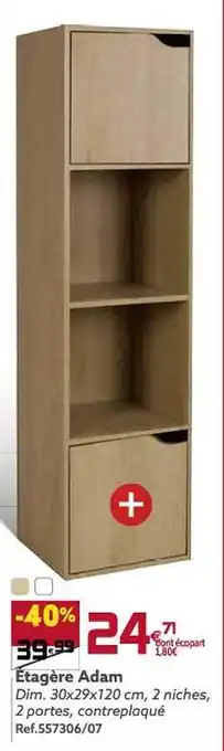 Gifi Étagère adam offre