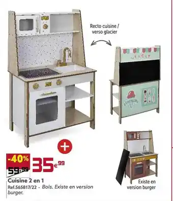 Gifi Cuisine 2 en 1 offre