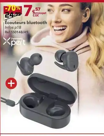 Gifi Écouteurs bluetooth homday xpert offre