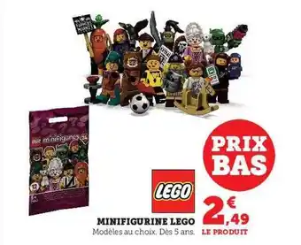 Hyper U Minifigurine lego offre