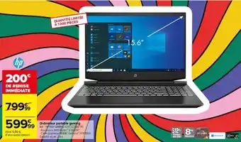 Carrefour Ordinateur portable gaming offre