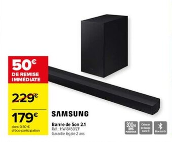 Carrefour Barre de son 2.0 offre