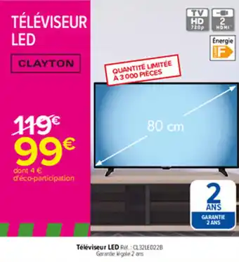 Carrefour Téléviseur LED offre