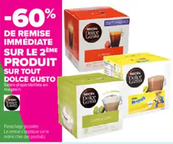Carrefour Dolce gusto offre