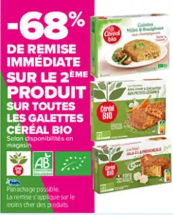 Carrefour Céréal bio offre
