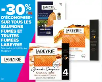Carrefour Labeyrie offre