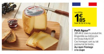Carrefour Petit agour offre