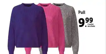 Lidl Pull offre