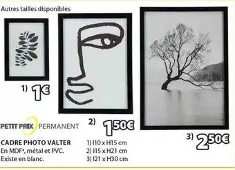 JYSK Cadre photo valter offre