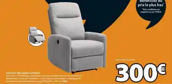 JYSK Fauteuil inclinable vonsild offre
