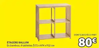JYSK Étagère ballum offre