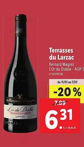Terrasses du larzac bernard magrez
