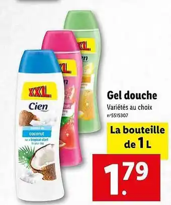 Gel douche cien