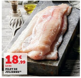 Hyper U Filet de julienne offre