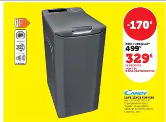 Hyper U Lave-linge top 8 kg offre