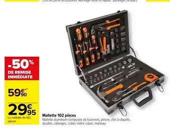 Mallette 102 Pièces