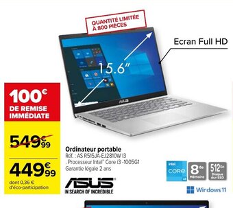 Asus Ordinateur Portable