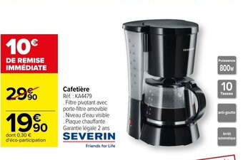 Carrefour Cafetière offre