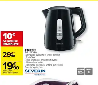Carrefour Bouilloire offre