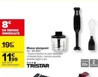 Carrefour Mixeur Plongeant offre