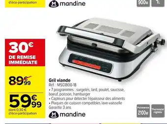 Mandine Grill Viande