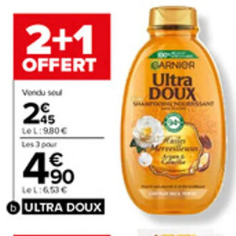 Carrefour Shampooing Ultra Doux offre