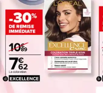 Carrefour Coloration Capillaire Excellence offre