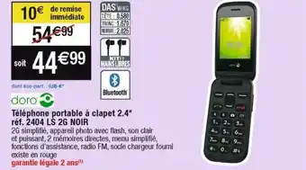 Cora x Carrefour Téléphone portable offre