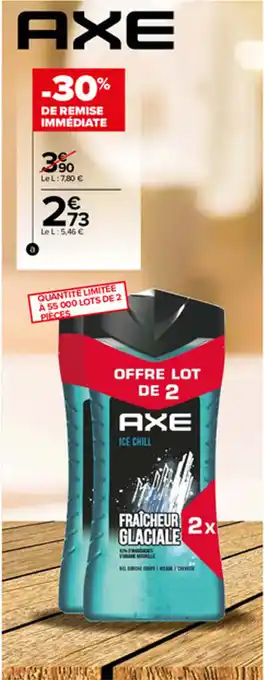 Carrefour Douche Axe offre