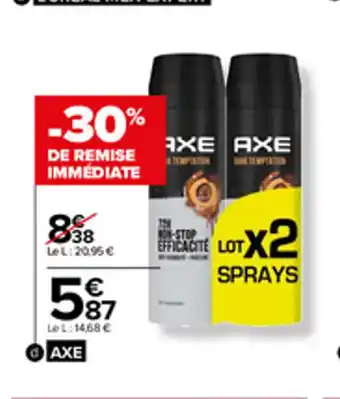 Carrefour Deodorant Axe offre