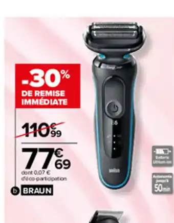 Carrefour Rasoir Series 5 offre