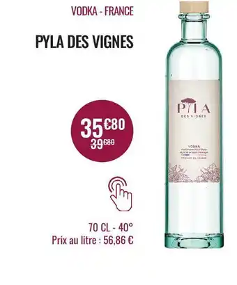 Nicolas Vodka - france pyla des vignes offre