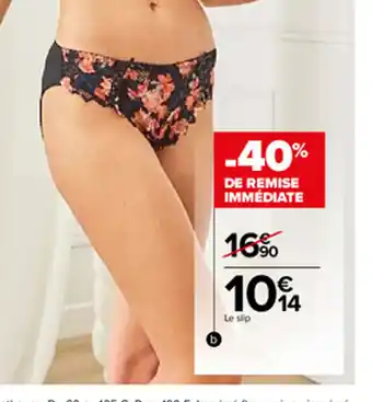 Carrefour Slip ARum Mosaic offre